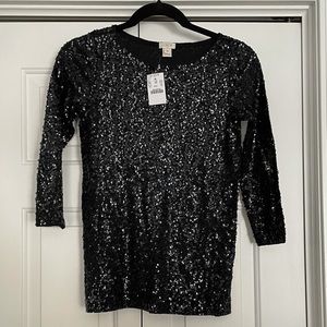 Jcrew sequence 3/4 top NWT
